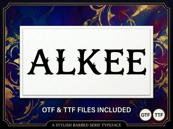 Alkee: A Bold Typeface for Brands That Refuse to Whisper