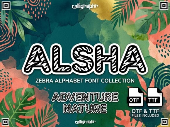 Alsha: A Display Typeface That Commands Attention
