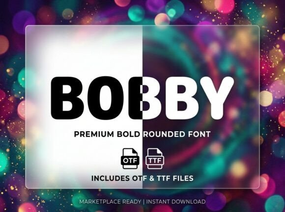 Bobby: A Bold Display Font for Unforgettable Designs