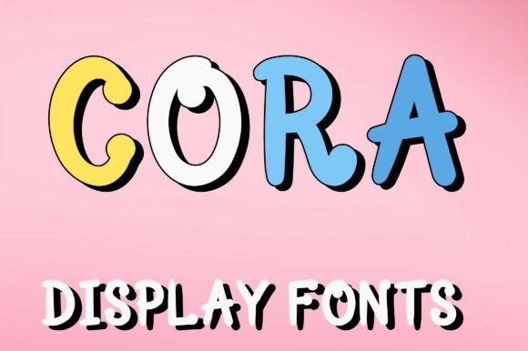 Cora: A Playful Typeface for Joyful Branding