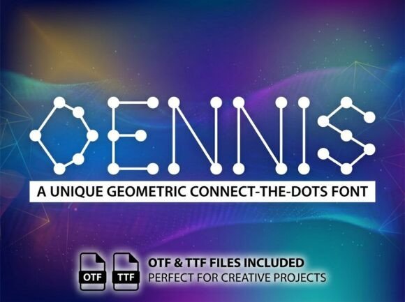 Dennis: The Decorative Display Font for Bold Creators