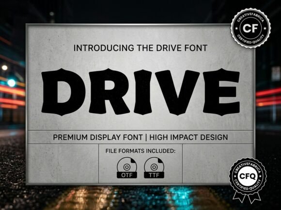 Drive: Unleashing Industrial Impact in Your Visuals