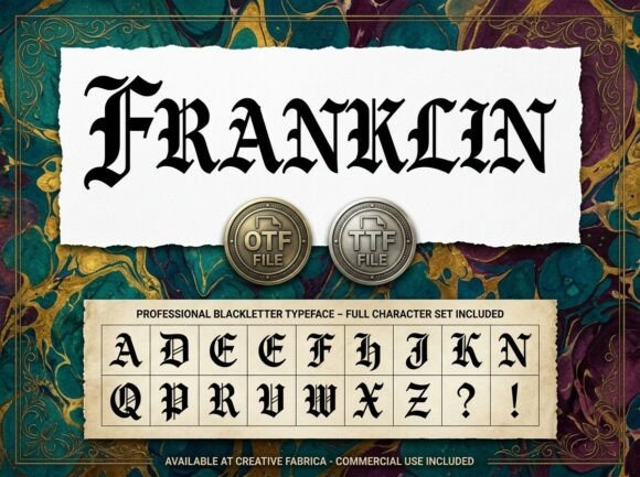 Franklin: A Bold Display Typeface for Modern Brands