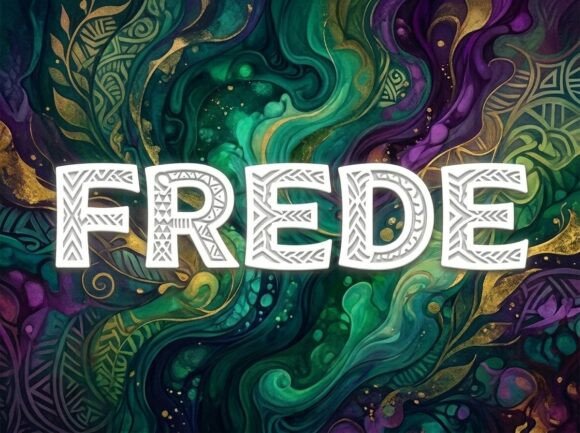 Frede: A Display Font That Commands Attention