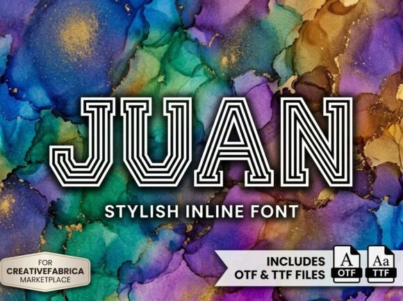 Juan: A Premium Display Font for Bold Branding