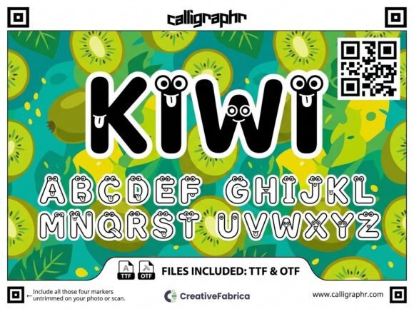 Kiwi: A Typeface That Grins Back