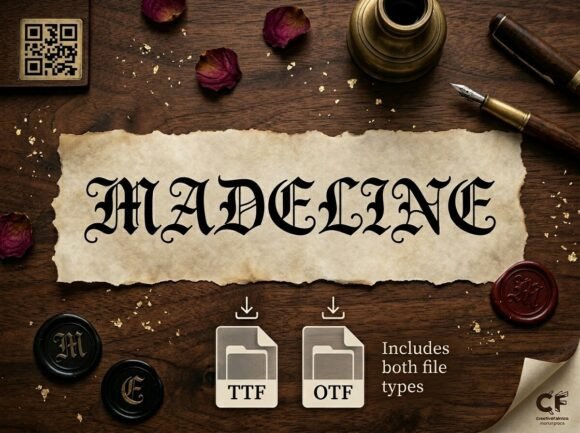 Madeline: A Display Font for Unforgettable Design