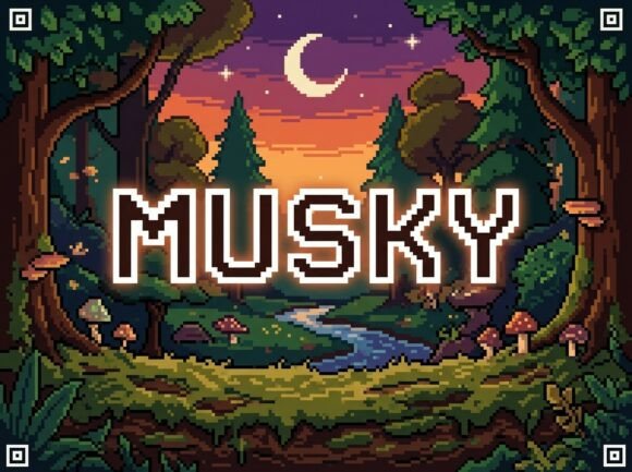 Musky: The All-Caps Font That Demands Attention