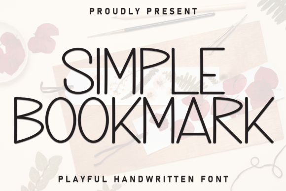 Simple Bookmark: A Font with Welcoming Warmth