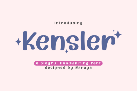Unleashing Creativity: The Kensler Handwriting Font